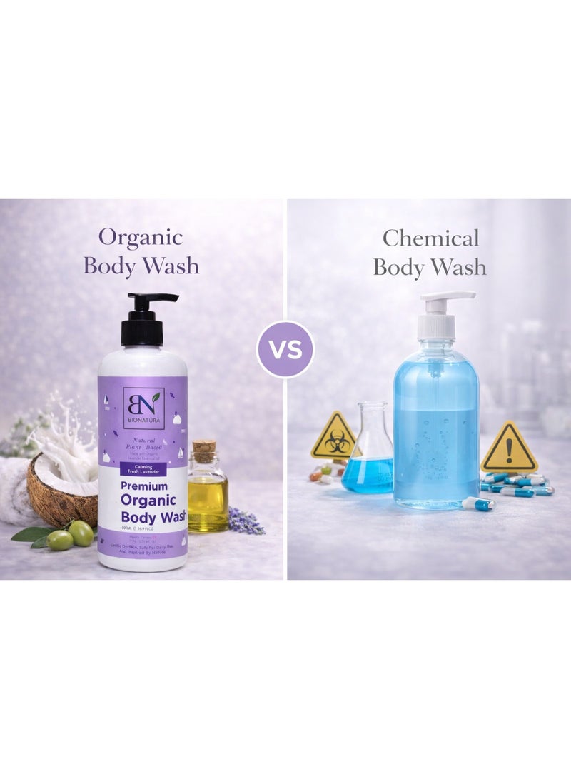 Bionatura Lavender Body Wash – 500mL | Gentle, Plant-Based Cleanser with Natural Lavender | Hydrating, Vegan & Paraben-Free - Image 5